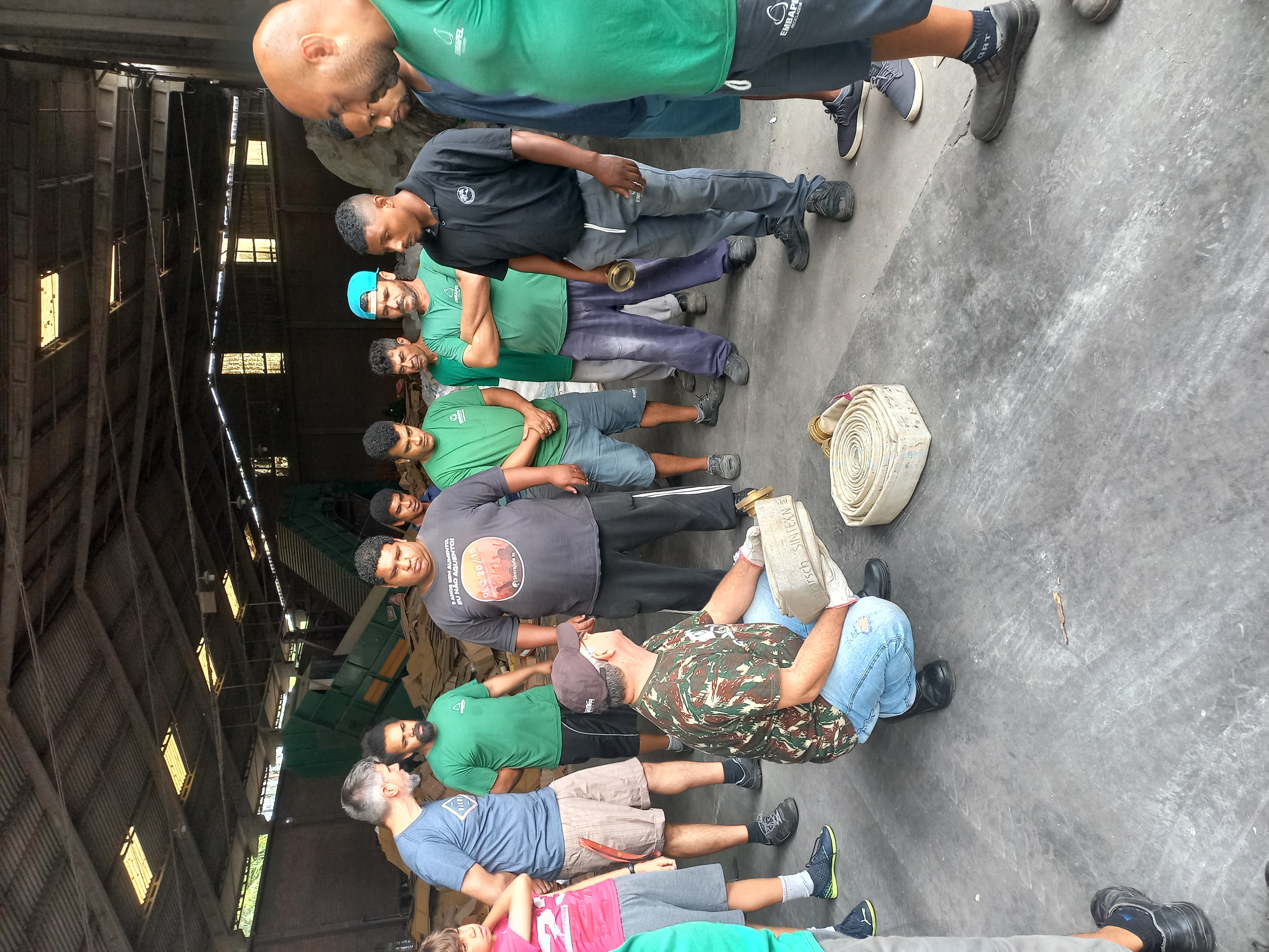 Treinamento de Brigada de Incêndio - Prática
